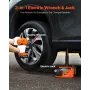 VEVOR Electric Car Jack, 5 Tons /11000 lbs, Electric Scissor Jack with Electric Impact Wrench, Tire Change Replacement with LED 