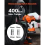 VEVOR Electric Car Jack, 5 Tons /11000 lbs, Electric Scissor Jack with Electric Impact Wrench, Tire Change Replacement with LED 