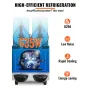 Kommerciel slushy maskine, 2 x 12l / 3.2 Gal Double Bowl, 48