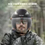 Motorcycle Helmet, 3/4-Face, Smart Street ABS & High Density Helmet with Bluetooth Communications & Interchangeable Lens, DOT Ap