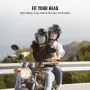 motorcykelhjelm, 3/4-Face, Smart Street ABS & High