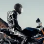 motorcykelhjelm, umaskeret, Smart Street ABS & High
