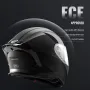 VEVOR Motorcycle Helmet, Full Face, Smart Street ABS & High Density Helmet with Bluetooth Slot & Interchangeable Lens, DOT Appro