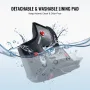 Motorcycle Helmet, Full Face, Smart Street ABS & High Density Helmet with Bluetooth Slot & Interchangeable Lens, DOT Approved Co