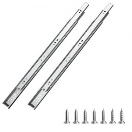 Skuffe Skab Slides Side Mount 20 tommer 10 par 100 lb Lastning Udskiftning