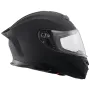Motorcycle Helmet, Full Face, Smart Street ABS & High Density Helmet with Bluetooth Slot & Interchangeable Lens, DOT Approved Co