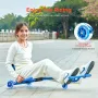 Ride on Scooter, Load Capacity of 198 lbs, Swing Side-to-Side for Amazing Ride Powered by Zig-Zag Motion, Ride on Drifting Toy f