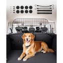 Dog Car Barrier 35.4"-60.6" Adjustable Pet Divider Gate for Cargo Area