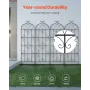 Garden Trellis for Climbing Plants, 71 x 20 in, 4 Packs Rustproof Metal Garden Flower Trellis, Outdoor Climbing Rose Trellis Cuc