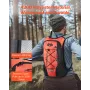 VEVOR Hydration Rygsæk med 2L TPU vandblære, Hydration Pack Rygsæk, Letvægts Vandrevandsrygsæk til Mænd Kvinder, Hy