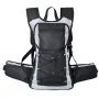 VEVOR Hydration Rygsæk, 15L isoleret Hydration Pack Rygsæk med 3L TPU vandblære, Vandrevandsrygsæk med opbevaringsplads