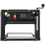 Thickness Planer, Single Speed, 33 cm Width Worktable Benchtop Planer, Two-Blade, 15-Amp 1800W Powerful Motor, 30.5 cm Extended 