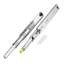 VEVOR 1 Pair Full Extension Drawer Slides 16 18 20 24 30 35 38 59 32 36 40 48 60 in, 250 lbs Load Capacity Locking Drawer Slides