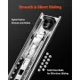 1 par fuldforlænger skuffeslæder 16 18 20 24 30 35 37,4 59 24