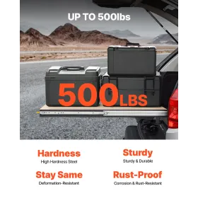 VEVOR 1 par fuld forlængerskuffer 18 20 22 28 30 32 36 38 40 44 48 52 56 60 tommer, 500 lbs Belastningskapacitet Låseskuffe Sli