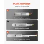 1 Pair Full Extension Drawer Slides 18 20 22 28 30 32 36 38 40 44 48 52 56 60 in, 500 lbs Load Capacity Locking Drawer Slides, B
