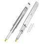 VEVOR 1 Pair Full Extension Drawer Slides 18 20 22 28 30 32 36 38 40 44 48 52 56 60 in, 500 lbs Load Capacity Locking Drawer Sli
