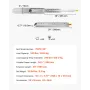 1 Pair Full Extension Drawer Slides 18 20 22 28 30 32 36 38 40 44 48 52 56 60 in, 500 lbs Load Capacity Locking Drawer Slides, B