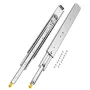 1 Pair Full Extension Drawer Slides 18 20 22 28 30 32 36 38 40 44 48 52 56 60 in, 500 lbs Load Capacity Locking Drawer Slides, B