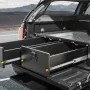 1 Pair Full Extension Drawer Slides 18 20 22 28 30 32 36 38 40 44 48 52 56 60 in, 500 lbs Load Capacity Locking Drawer Slides, B