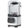 Professional Blender with Shield, Commercial Countertop Blenders, 68 oz Plastic Jar Blender Combo, Stainless Steel 9 Speed & 5 F