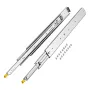 1 Pair Full Extension Drawer Slides 18 20 22 28 30 32 36 38 40 44 48 52 56 60 in, 500 lbs Load Capacity Locking Drawer Slides, B