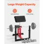 Weight Bench with Leg Extension, Strength Training Benches, Max load 440 LBS Home Gym Bench Fitness Equipment, Seated Arm Isolat