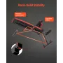 Multi-Functional Weight Bench for Full Body Workout, Roman Chair Hyperextension Bench, 770 lbs Adjustable & Foldable Equipment f