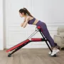Multi-Functional Weight Bench for Full Body Workout, Roman Chair Hyperextension Bench, 770 lbs Adjustable & Foldable Equipment f