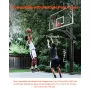 Basketball Pole Pad, 71 inch Tall and 1.2 inch Thick Heavy Duty Wrap Around Pole Padding, Fits 2-6.3 Round & 4.5x4.5 inch Square