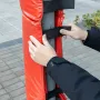 Basketball Pole Pad, 71 inch Tall and 1.2 inch Thick Heavy Duty Wrap Around Pole Padding, Fits 2-6.3 Round & 4.5x4.5 inch Square