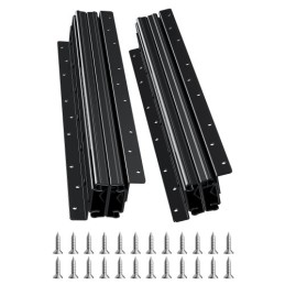 Undermonteret skuffe lysbilleder 16 tommer under trappekabinetskinner 260 lb belastning