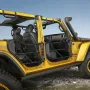 Jeep Tube Doors, 4-Door, Adventure Style Jeep Tubular Door with DOT Certified Rear View Mirrors, Jeep Doors with Rear Mirrors fo