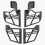 Jeep Tube Doors, 4-Door, Hunting Style Jeep Tubular Door with DOT Certified Rear View Mirrors, Jeep Doors with Rear Mirrors for 