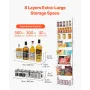 Over the Door Pantry Organizer, 8-tier Pantry Organization and