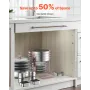 Chafing Dish Buffet Set, 5 Qt 4 Pack, Stainless Steel Chafer with 4 Full Size Pans, Round Catering Warmer Server with Lid Water 