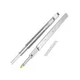 1 Pair Full Extension Drawer Slides 16 18 20 24 30 35 37.4 59 24 32 36 40 48 60 in, 500 lbs Load Capacity Locking Drawer Slides,