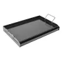 Carbon Steel Griddle, 24x16 inch Universal Flat Top Rectangular Plate, Gas Grill Griddle for BBQ Grill, Teppanyaki, Portable Fam