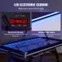Air-Powered Hockey Table, Indoor Hockey Table for Kids and Adults, LED Sports Hockey Game with 2 Pucks, 2 Pushers, and Electroni