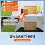 Spray Paint Shelter, 3.0m x 2.1m x 1.8m Portable Spray Paint Tent with Built-In Floor & Mesh Screen, Foldable Pop Up Paint Booth