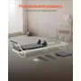 Foldable Pilates Reformer, Pilates Workout Machine for Home Gym Studio Use, Pilates Bed with Dual Resistance- Spring & Cord, Ref