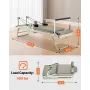 VEVOR Foldable Pilates Reformer, Pilates Workout Machine for Home Gym Studio Use, Pilates Bed with Dual Resistance- Spring & Cor