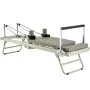 VEVOR Foldbar Pilates Reformer, Pilates træningsmaskine til hjemmegymnastikstudie, Pilates seng med dobbelt modstand - Spring &