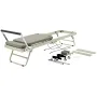 Foldable Pilates Reformer, Pilates Workout Machine for Home Gym Studio Use, Pilates Bed with Dual Resistance- Spring & Cord, Ref