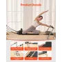VEVOR Pilates Reformer Machine, Wooden Pilates Workout Equipment for Home Gym Studio Use, Pilates Bed with Dual Resistance- Spri