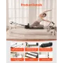 VEVOR Pilates Reformer Machine, Pilates Bed with Sitting Box, for Home Gym Studio Advanced Users & Beginners, Reformer Equipment