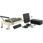 Pilates Reformer Machine, Pilates Bed with Sitting Box, for Home Gym Studio Advanced Users & Beginners, Reformer Equipment with 