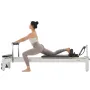 Pilates Reformer Machine, Pilates Bed with Sitting Box, for Home Gym Studio Advanced Users & Beginners, Reformer Equipment with 