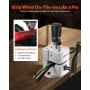 VEVOR Manual Wire Stripper Stripping Machine 1,5-25 mm (0.06-1 in) Hand or Drill Powered