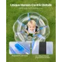 Inflatable Bumper Balls 2-Pack, 3FT/0.9M Body Sumo Ball, Durable Thick PVC Human Hamster Bubble Knocker for Outdoor Team Gaming 